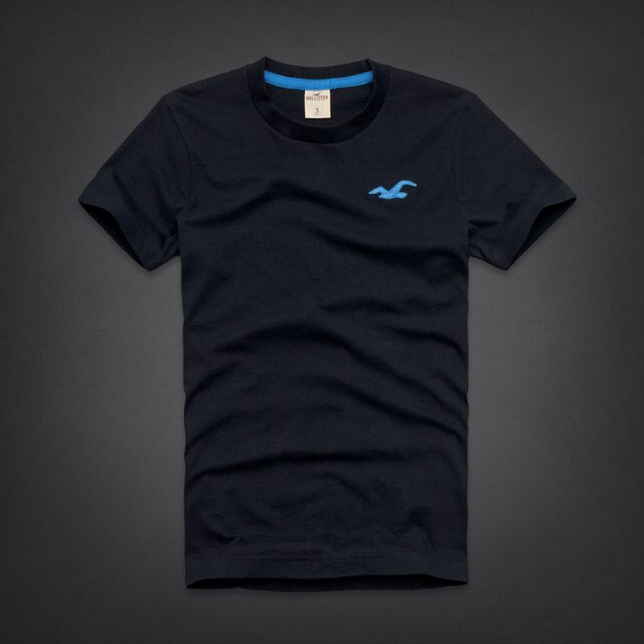 T-shirt Hollister Noir Homme